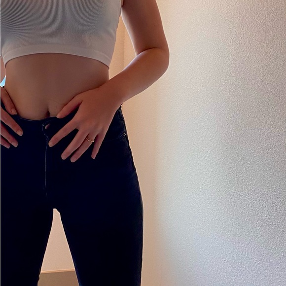 Boot Cut Black Pants - Picture 4 of 4